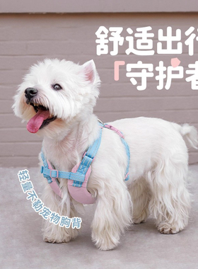 tuffhound它愿狗狗背心式胸背遛狗绳小型犬牵引绳狗胸背带中型犬