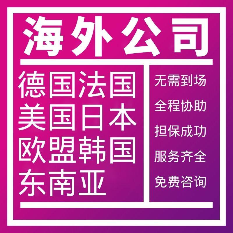 法国公司注册德国欧盟美国日本韩国开曼瑞士英国国外设立日本公司