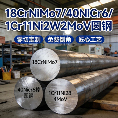 18CrNiMo7棒材料_40NiCr6棒料圆棒元钢_1Cr11Ni2W2MoV园钢价圆钢