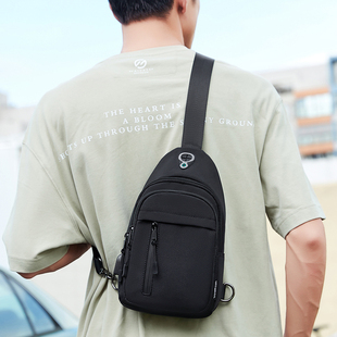 骑行背包 斜挎包男包单肩胸包男款 威尔伦外出便携时尚 运动休闲男士