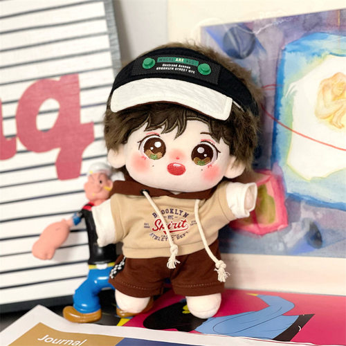 原创20cm成毅棉花娃娃毛绒玩偶淇淇果明星公仔玩具节日礼品现货