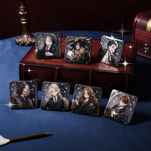 ME正版 周边联名盲盒闪耀系列吧唧徽章胸针谷子礼物 哈利波特正版