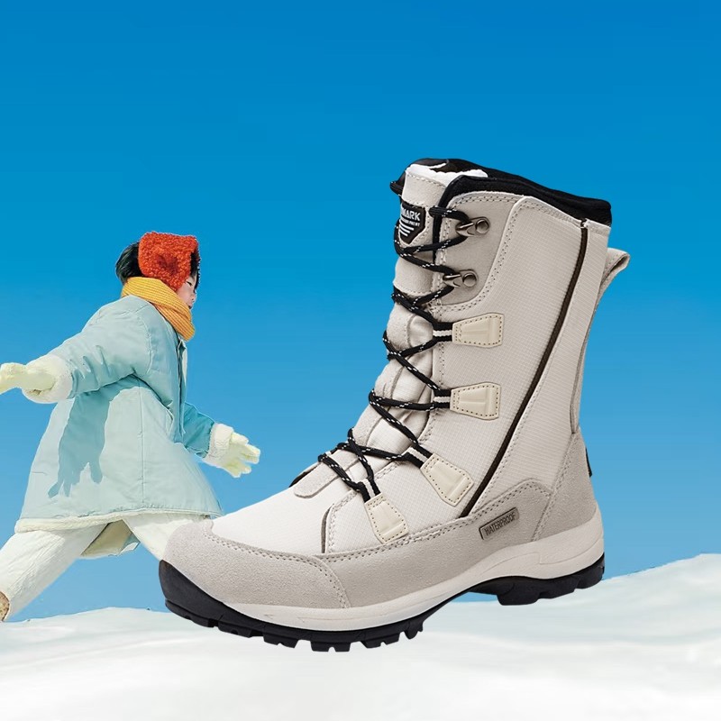 亲子防水保暖加绒加厚雪地靴