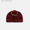 IRI Autumn and winter Female bag A small minority Plush Shell bag The first layer cowhide The single shoulder bag Pearl Diagonal package chelsea series