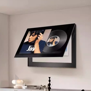 定制周杰伦歌词电表箱装饰画明星海报专辑封面 配电箱遮挡画定制