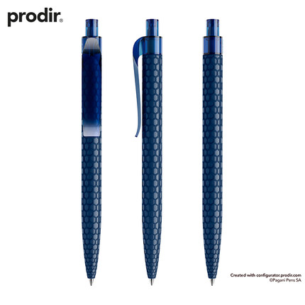 瑞士进口QS04蜂窝巨能写原子笔按压式3000m 1.0mm黑色蓝色圆珠笔高档 prodir轻奢创意笔商务办公圆珠笔定制