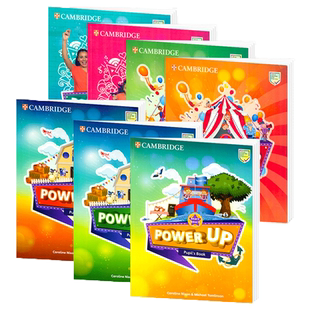 Power Up剑桥少儿英语教材 预备 1 2 3 4 5 6级powerup小学英语教材YLE剑桥少儿英语考试剑桥词汇语法英文原版教材原版进口