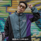 复古撞色冲锋外套街舞Bboy嘻哈运动开衫 SHOCKSCREAM 防风冲锋衣