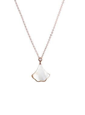 项链女小众设计感ins扇形简约