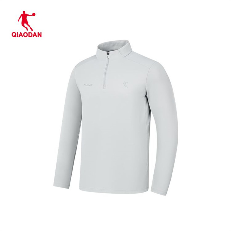 乔丹T恤衫男2025秋季透气吸汗长袖综训针织运动上衣QDETL3254437