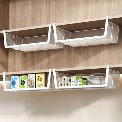 免安装厨房置物架橱柜下挂架