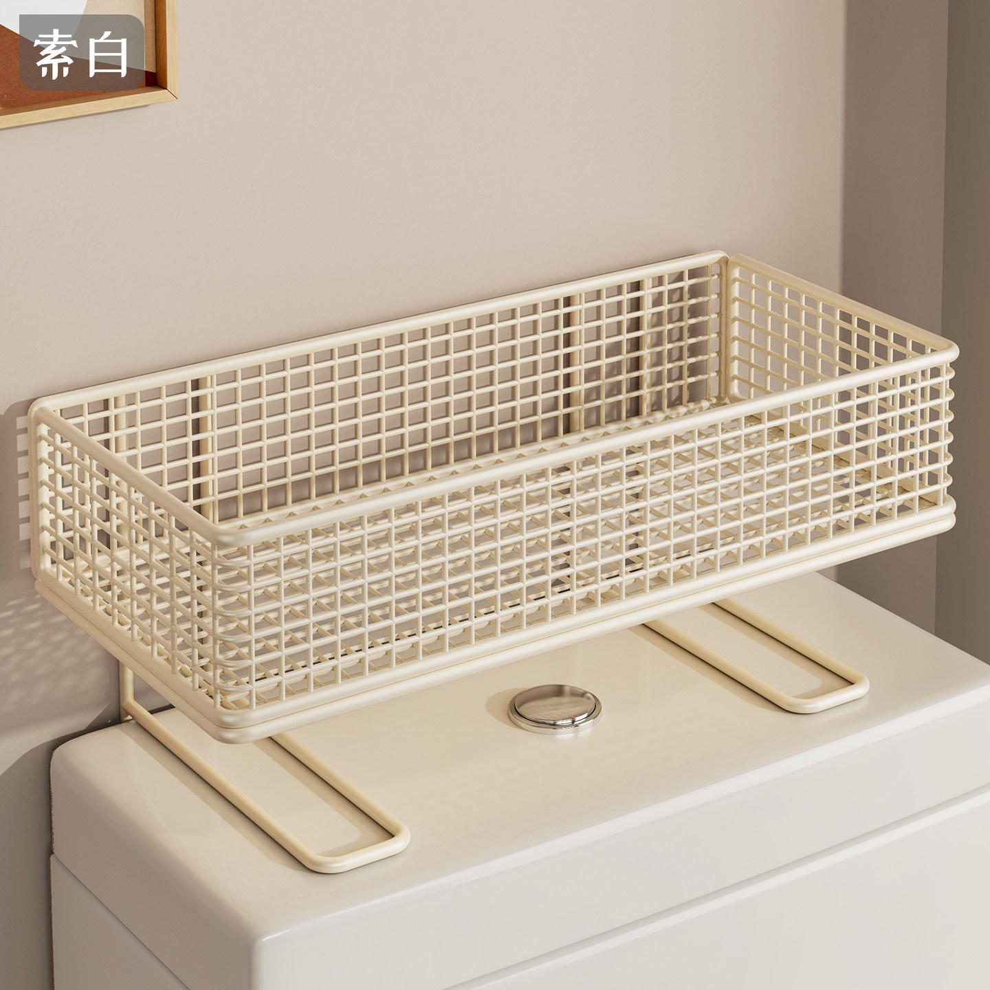 马桶置物架上方卫生间免打孔浴室洗手间用品储物架子厕所收纳神器