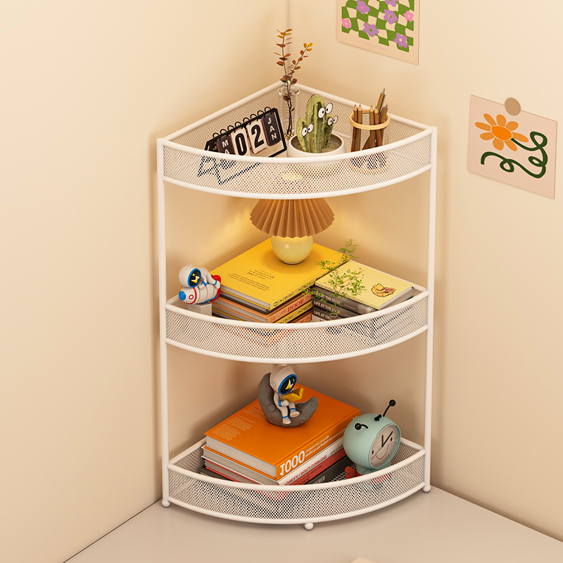 桌上书架多层办公桌一体靠墙