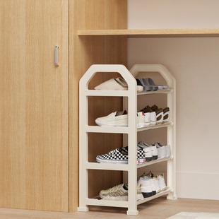 柜置物架省空间收纳神器 子收纳多层简易窄小鞋 宿舍鞋 架桌下学生鞋