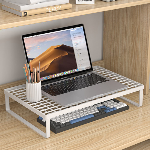 索白笔记本电脑散热架牢固耐用