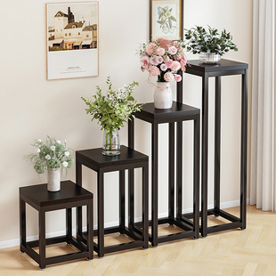 花架客厅阳台落地式 饰品放置架绿植架子 家用置物架室内花盆托架装