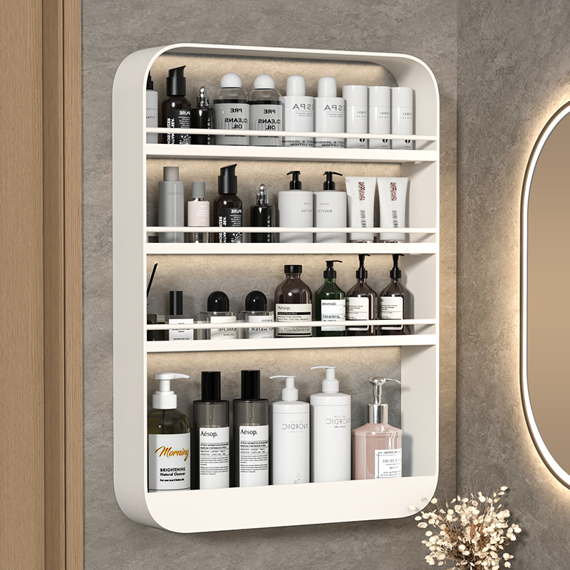 卫生间墙上置物架免打孔浴室壁挂