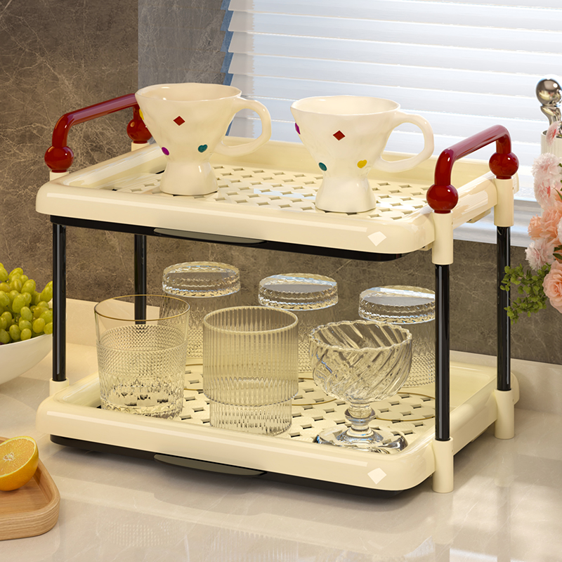 高级感杯子收纳架置物架