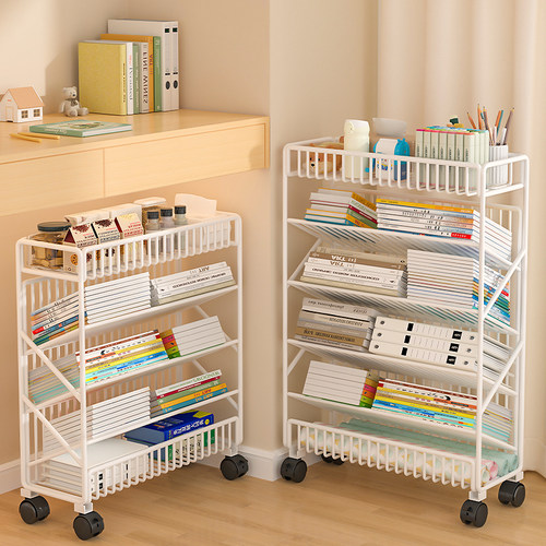 免安装桌下多层收纳书架置物架