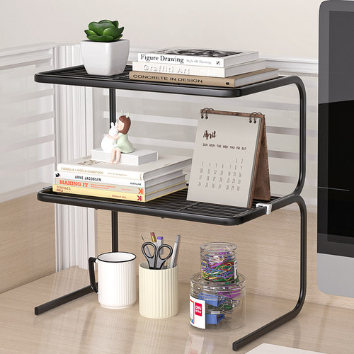 可组装工位置物架学生书桌书架