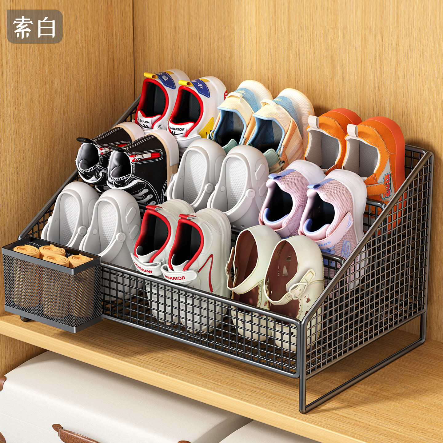 儿童鞋架宝宝鞋柜内收纳神器省空间婴儿鞋托架家用多层简易置物架,收纳整理,鞋子收纳架,淘宝优惠券,粉丝福利购,淘宝优惠卷