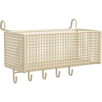 免打孔婴儿床边挂篮金属尿不湿