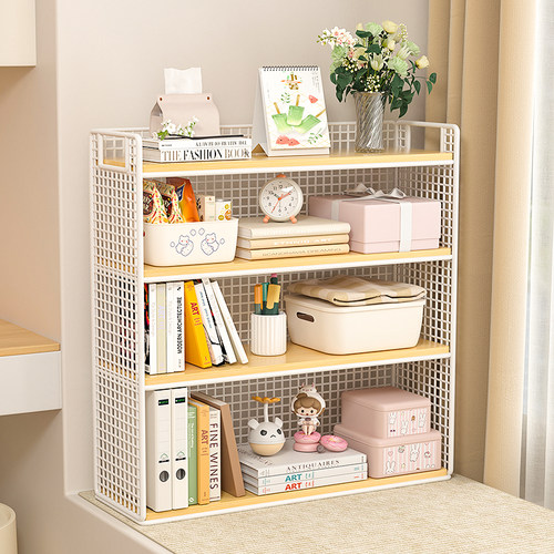 书架桌面置物架飘窗收纳柜