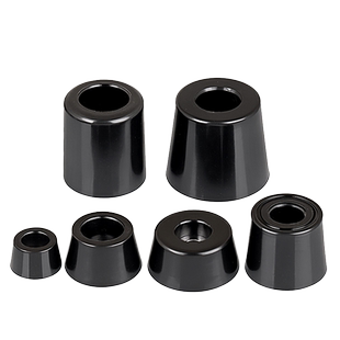 圆形橡胶机脚垫块橡皮家具桌椅减震地板保护塑料地脚仪器仪表垫