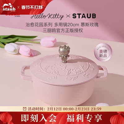 staub礼盒套装珐琅铸铁锅