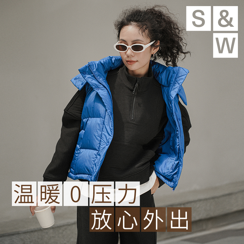 SW运动羽绒服女加厚保暖新款外套