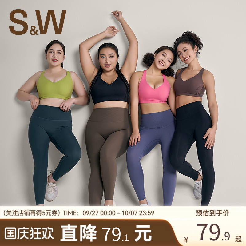 SW速惟大码运动内衣中强度防震