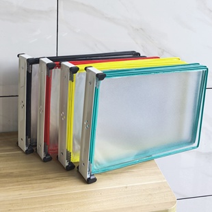 A4壁挂展示文件夹5页10面吸附壁挂翻页横款资料文件夹横竖展示架作业指导书广告宣传车间机床操作壁挂文件夹