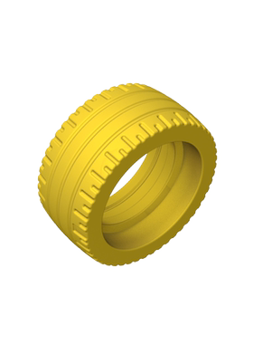 正版高砖积木零件GDS-1491配件轮胎兼容18977小颗粒MOC拼插散件