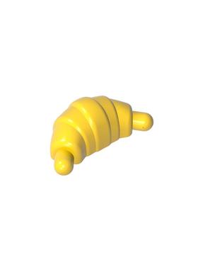 正版高砖积木零件GDS-2053配件牛角面包兼容33125小颗粒MOC拼插散