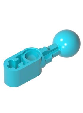 正版高砖积木零件GDS-1154配件1x4 球轴栓连接件兼容64276MOC拼插