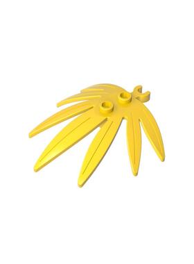 正版高砖积木零件GDS-1443配件带夹口树叶兼容10884小颗粒MOC拼插