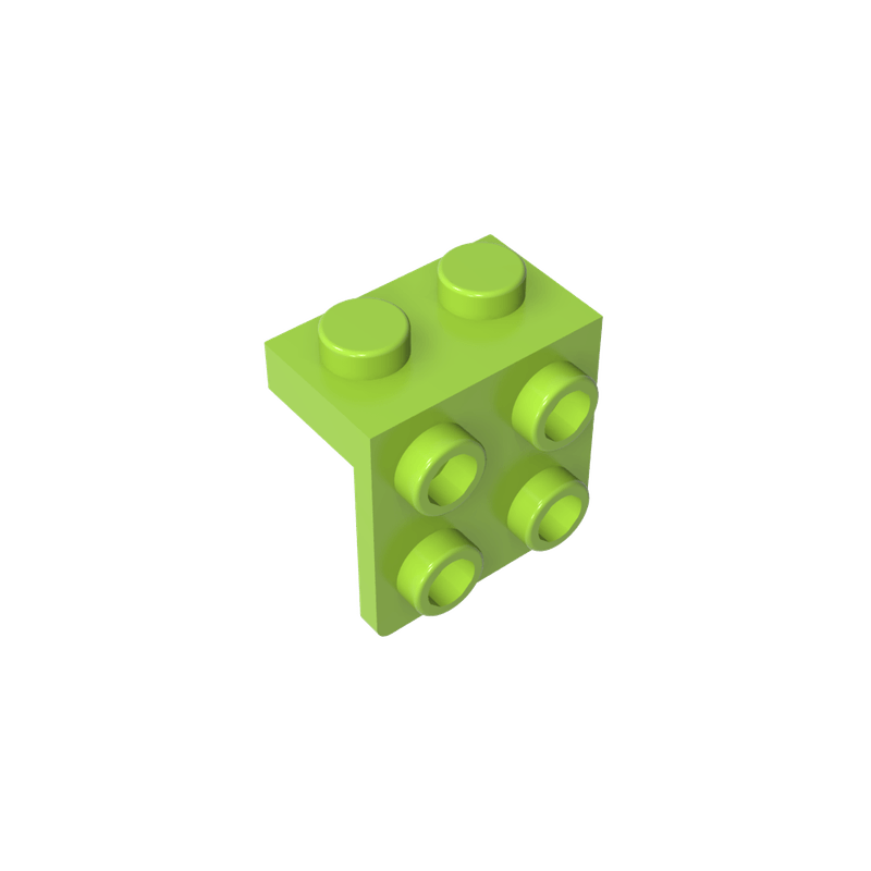 正版高砖积木零件GDS-641配件1x2-2x2托架兼容44728-21712-92411