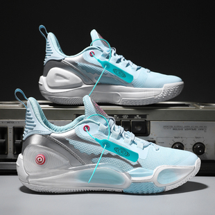 闪击9TD实战篮球鞋男新款低帮缓震耐磨碳板音速11有声音8运动球鞋