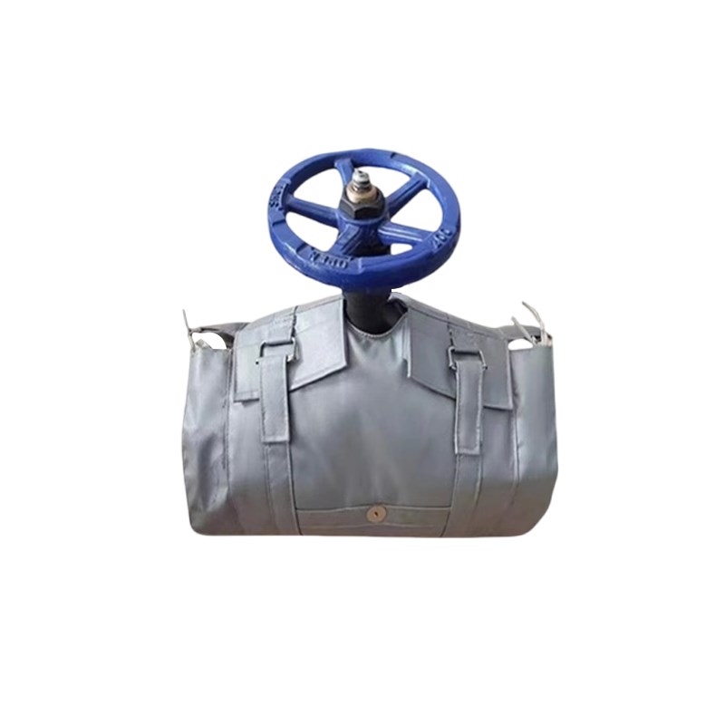 柔性蒸汽阀门保温隔热罩定制可拆卸耐高温防烫排气管执行器防火罩