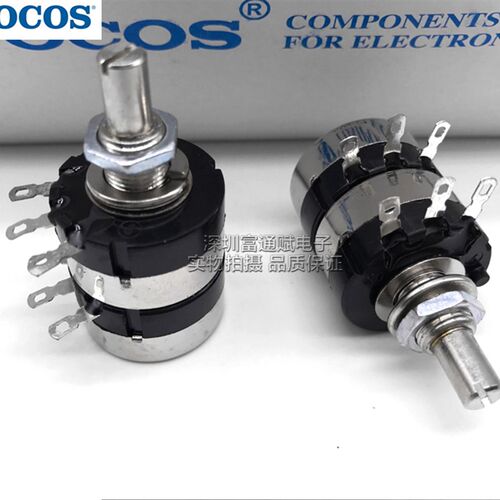 日本TOCOS  RV24YG20S 双联电位器 B1K2K5K10k50K100K250K500K1M
