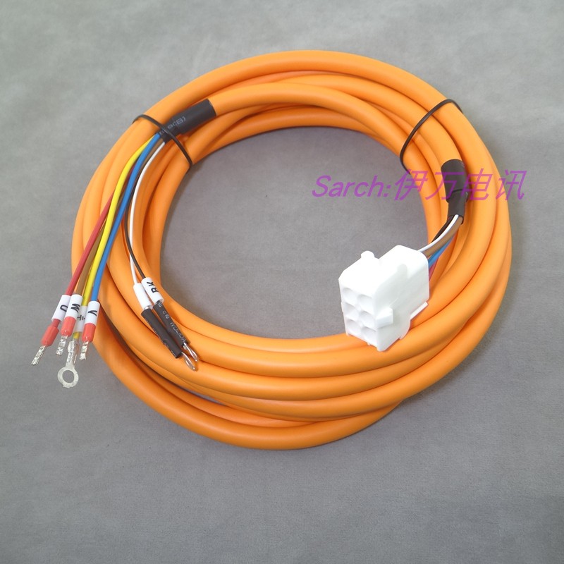 安川SGM7P伺服电机线JZSP-CMM00-05-E动力线CMM01保持制动器CMM11