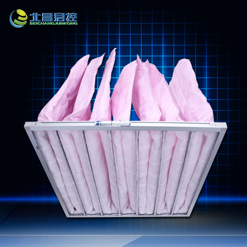 精密空调过滤网无纺布袋式过滤器初效中效过滤器VOC环保柜过滤袋图片