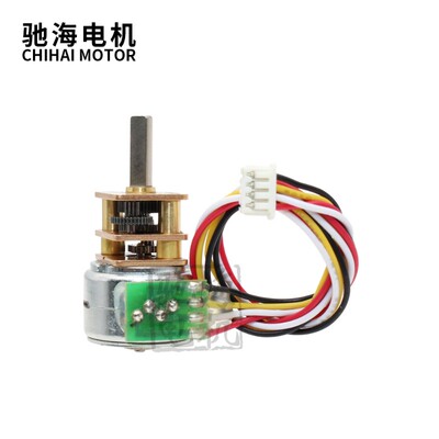 工厂直销 直径15mmGM12 15BY 2相4线步进减速电机监控云台无保护