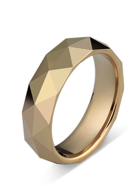 MOKANI欧美潮款简约时尚钨金戒指