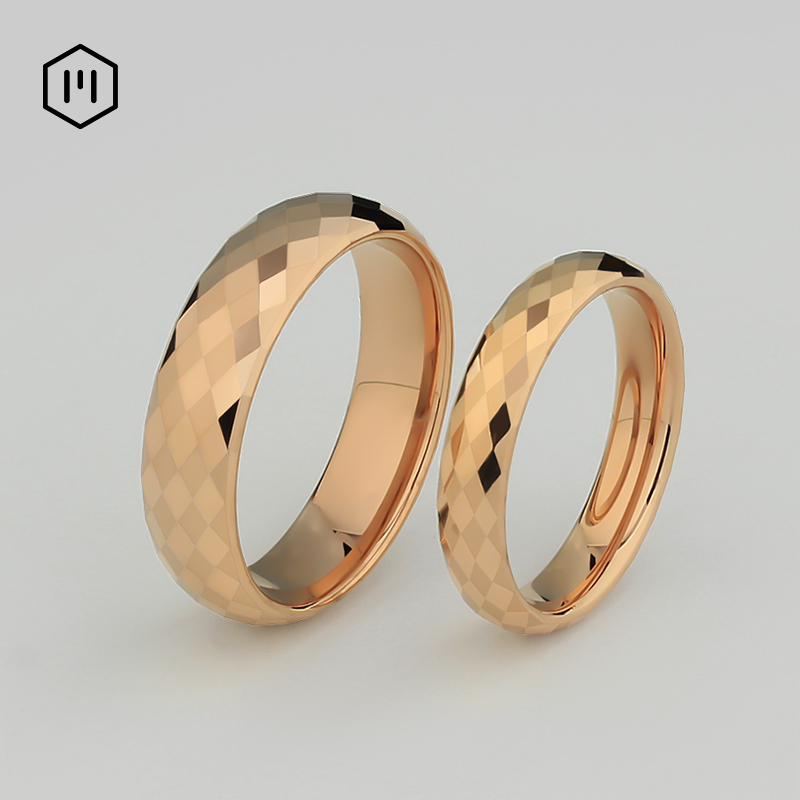 MOKANI轻奢时尚情侣钨金戒指刻字