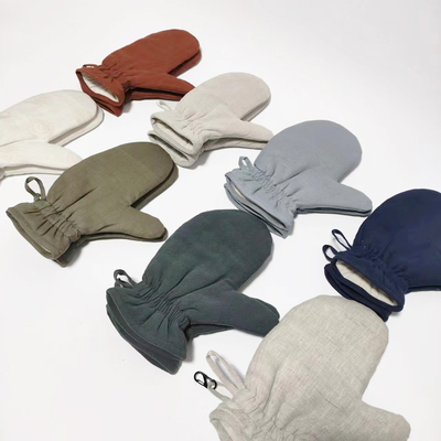 ONRAYS冬季纯亚麻纯棉内芯保暖手套天然健康环保