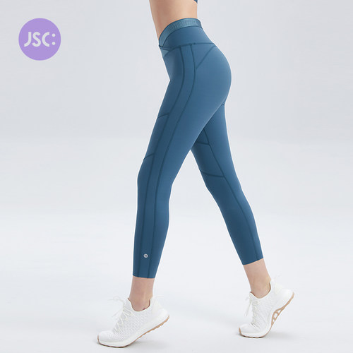 jsc原创交叉设计运动提臀健身裤