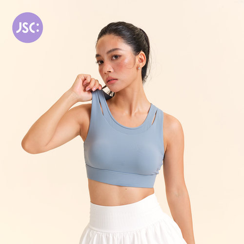 JSC小自由经典款带胸垫运动内衣