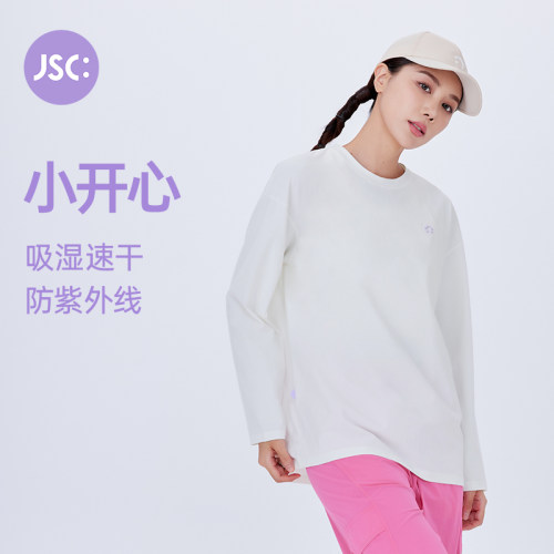 JSC小开心长袖圆领运动T恤