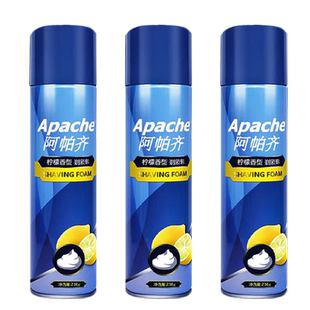 Apache/阿帕齐剃须泡沫剃须啫喱软化胡须刮胡膏刮胡泡剃须刀须泡
